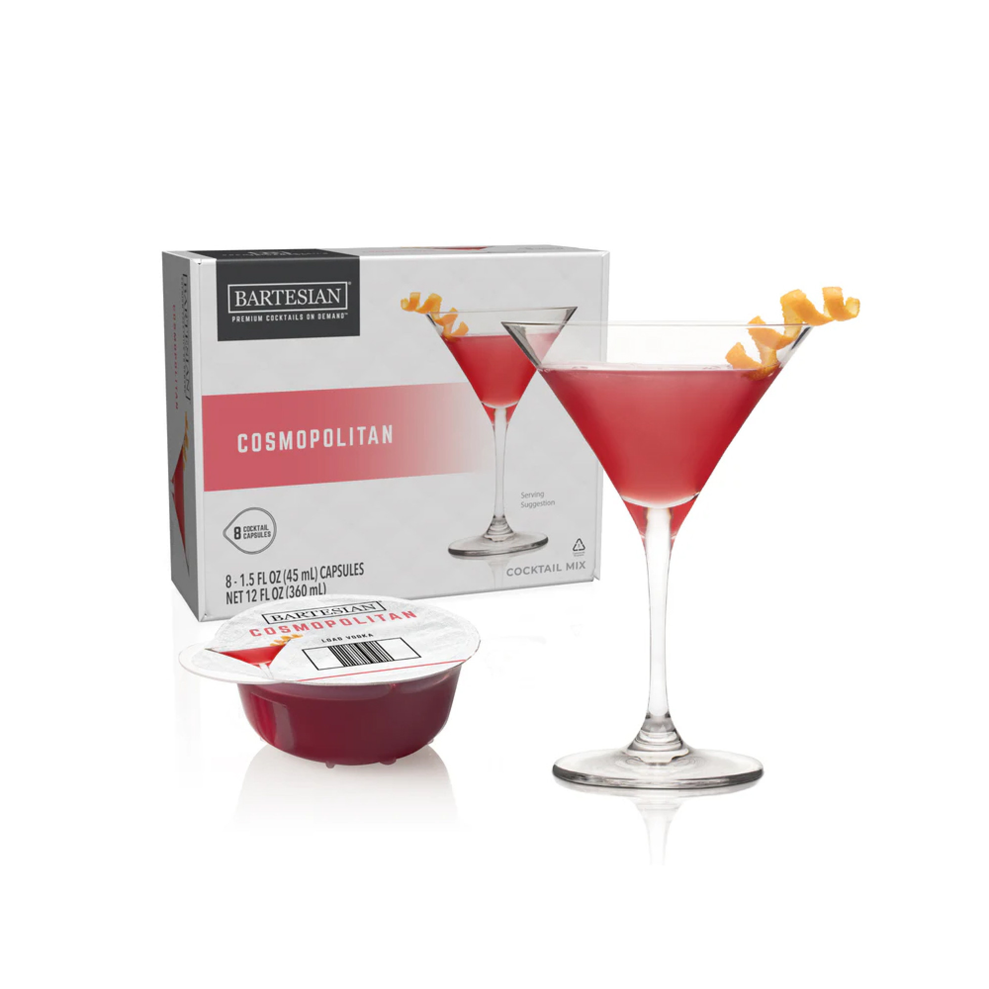 Bartesian Cosmopolitan  Pack  of 8 Cocktail Capsules
